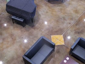 Stained Concrete Flooring