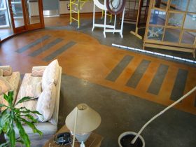 Stained Concrete Flooring