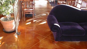 Stained Concrete Flooring